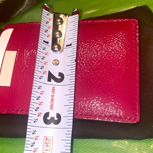 Gucci Pink Patent Leather Monogram  Credit Card Case  Condition like new - Picture 12 of 12